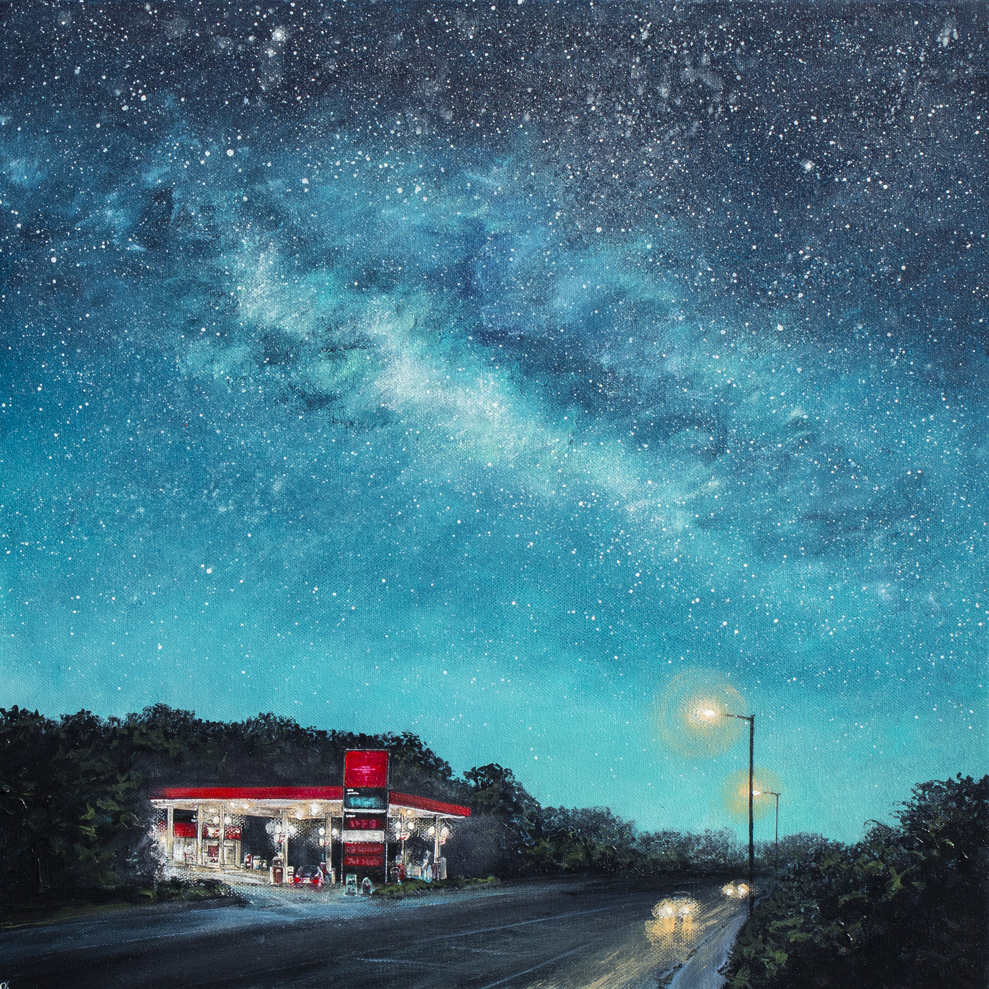 ► Driving Home - Diane Griffiths - Winning entry for the GreatArt 25th Birthday competition.
